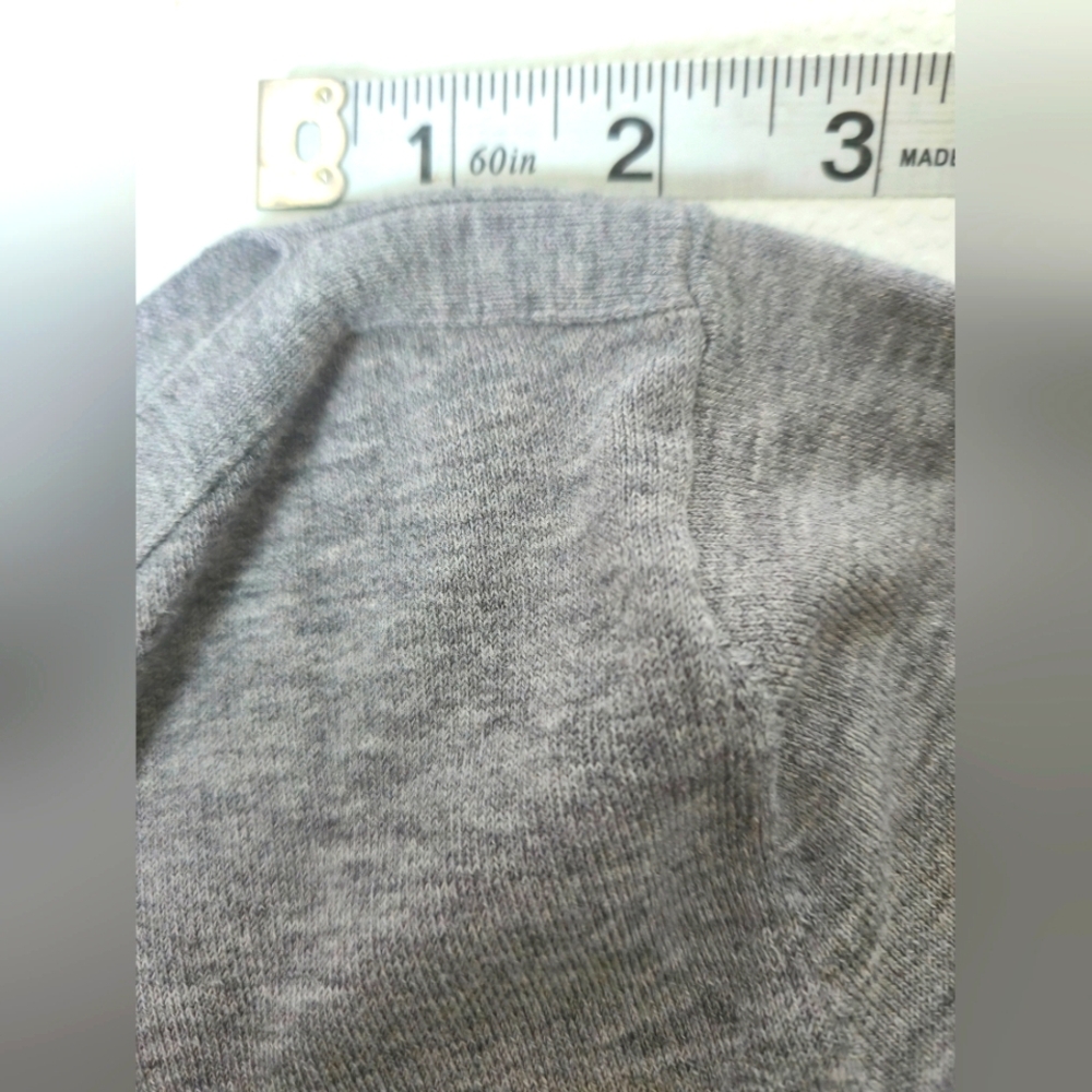 Banana Republic Gray Striped Top - Picture 6 of 9